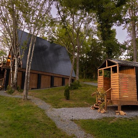Valhalla Cabins Aframes With Hot Tubs & Sauna Cosby Exterior photo