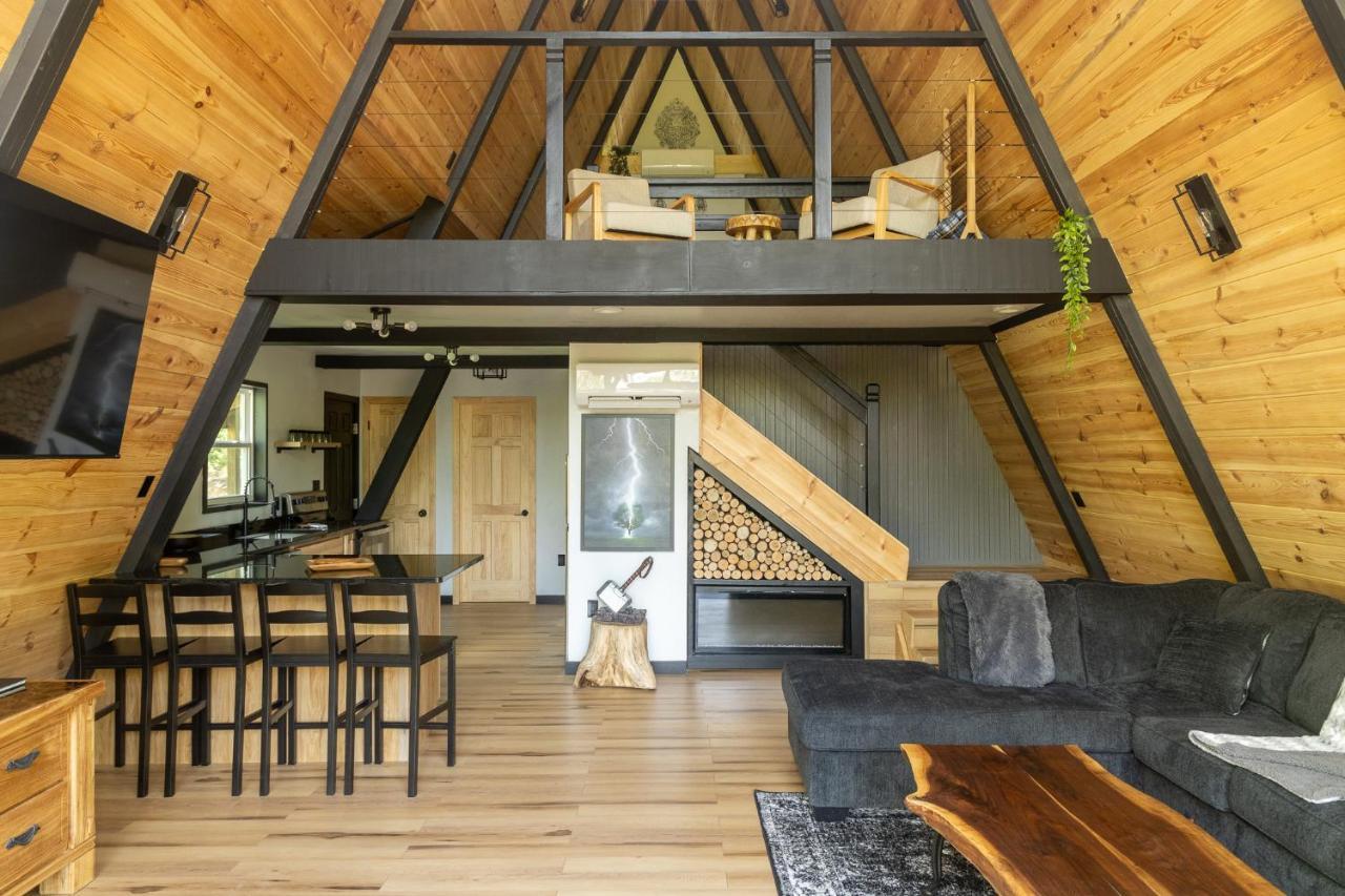 Valhalla Cabins Aframes With Hot Tubs & Sauna Cosby Exterior photo