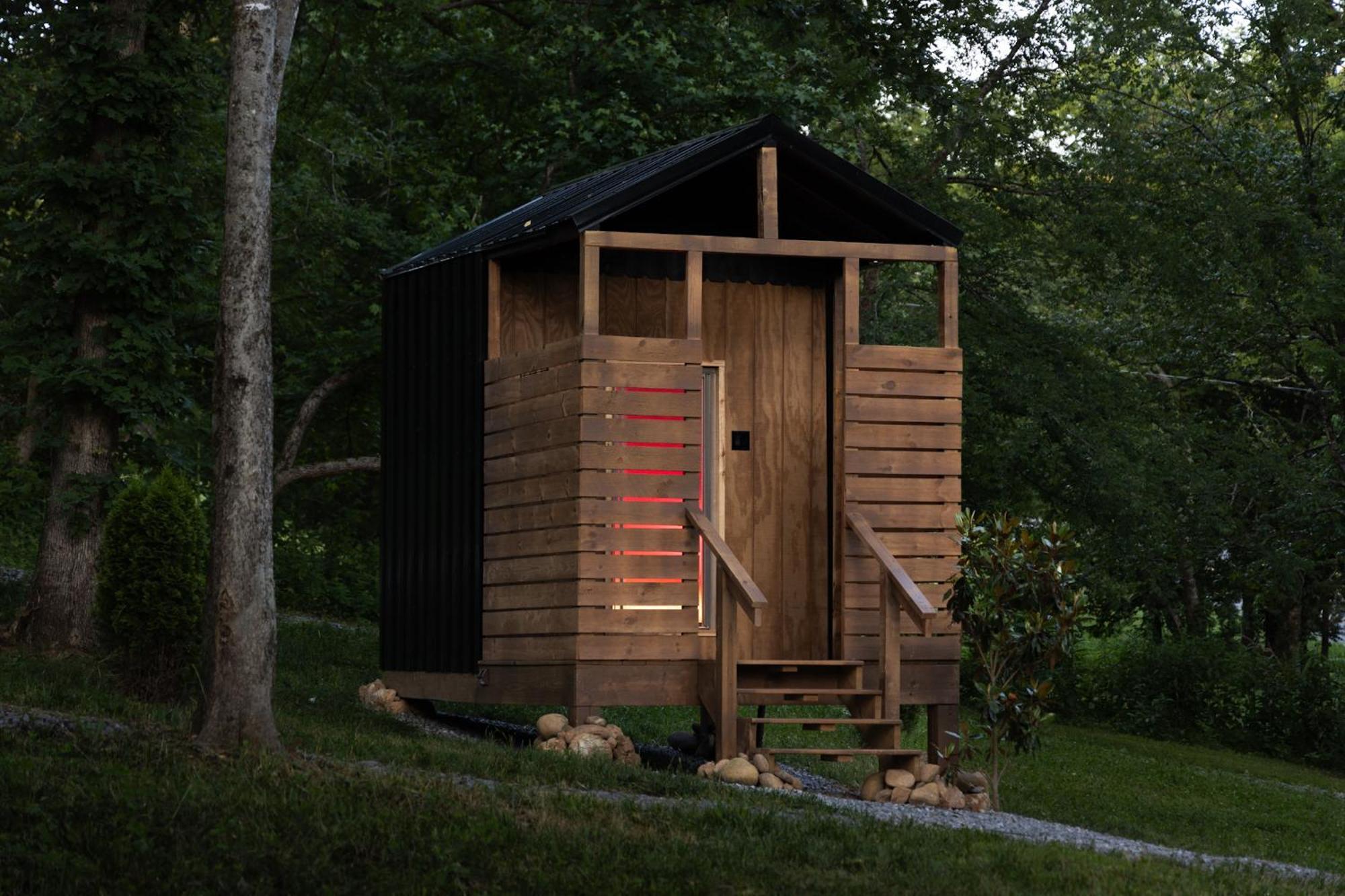 Valhalla Cabins Aframes With Hot Tubs & Sauna Cosby Exterior photo